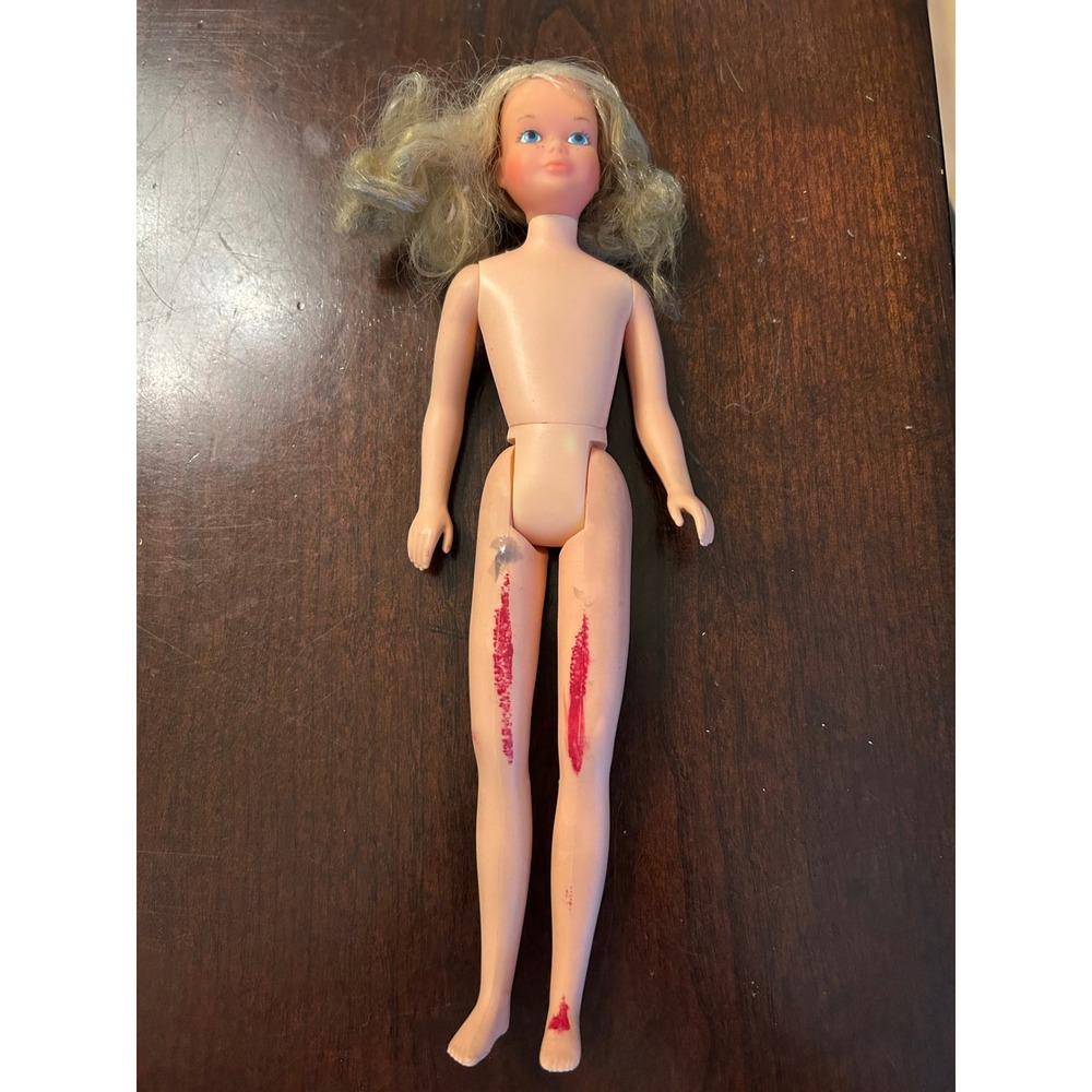 Vintage‎ 1967 Barbie Skipper doll twist turn click knees
